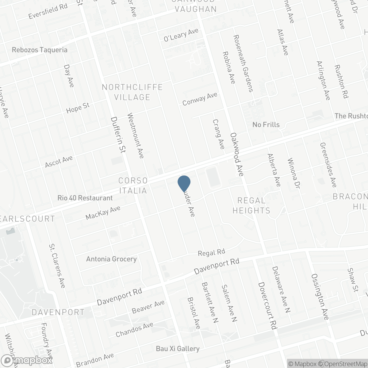 131 LAUDER AVENUE, Toronto, Ontario M6H 3E4